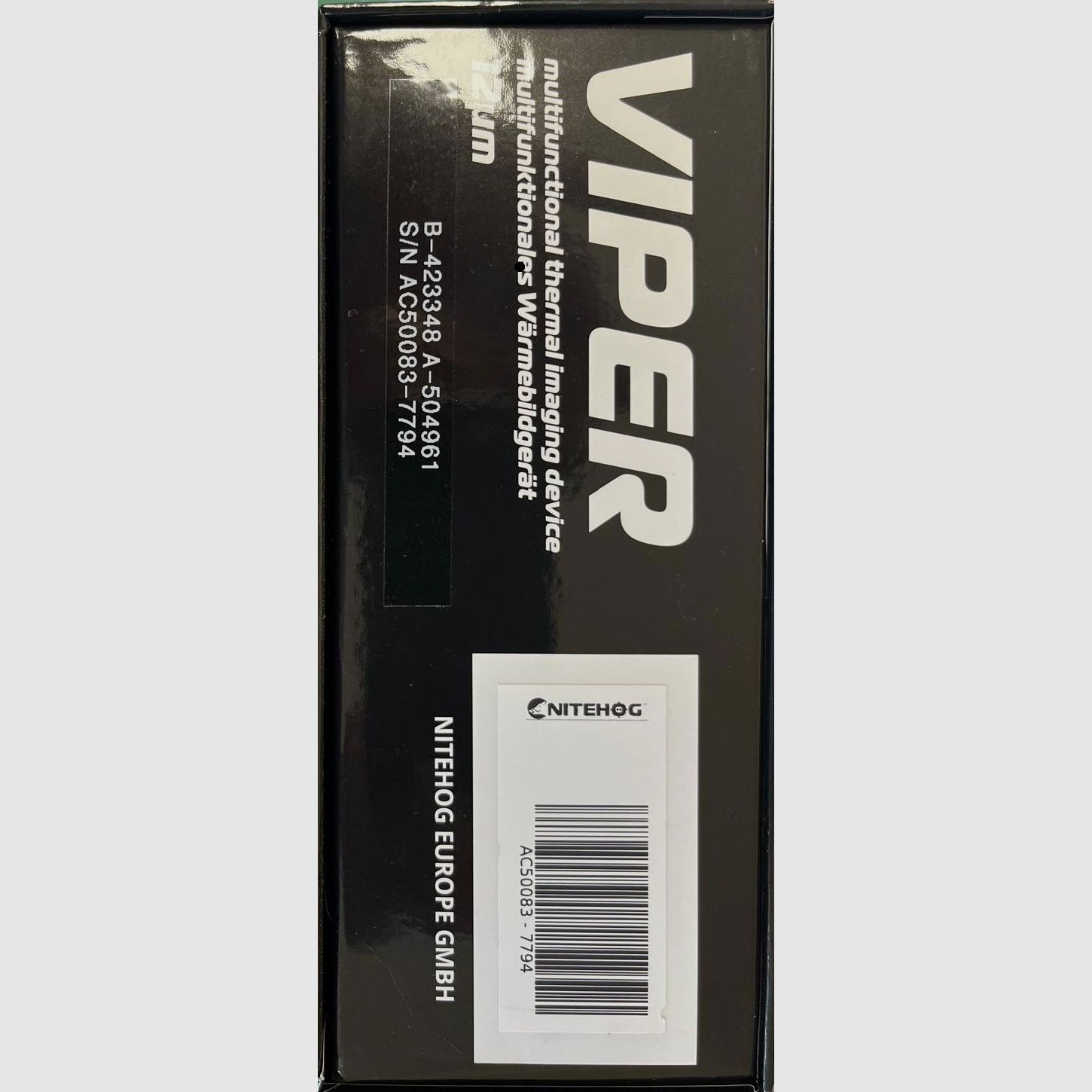 Thermal imaging attachment device Nitehog Viper TIR-M35