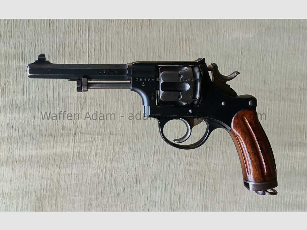 W+F, Eidgenössische Waffenfabrik Bern Revolver 1882 Schweizer Armee