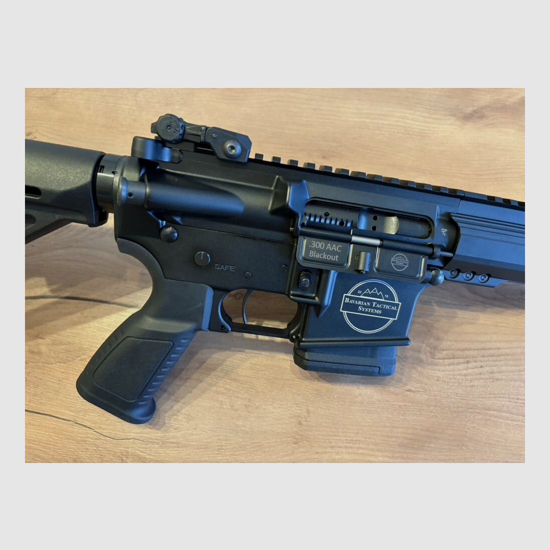 BAVARIAN TACTICAL SYSTEMS BTS-15 AR15 oder Wechselsystem .223Rem, 9mm Luger .300 AAC Blackout 6,5 Grendel .450 Bushmaster .458 SOCOM