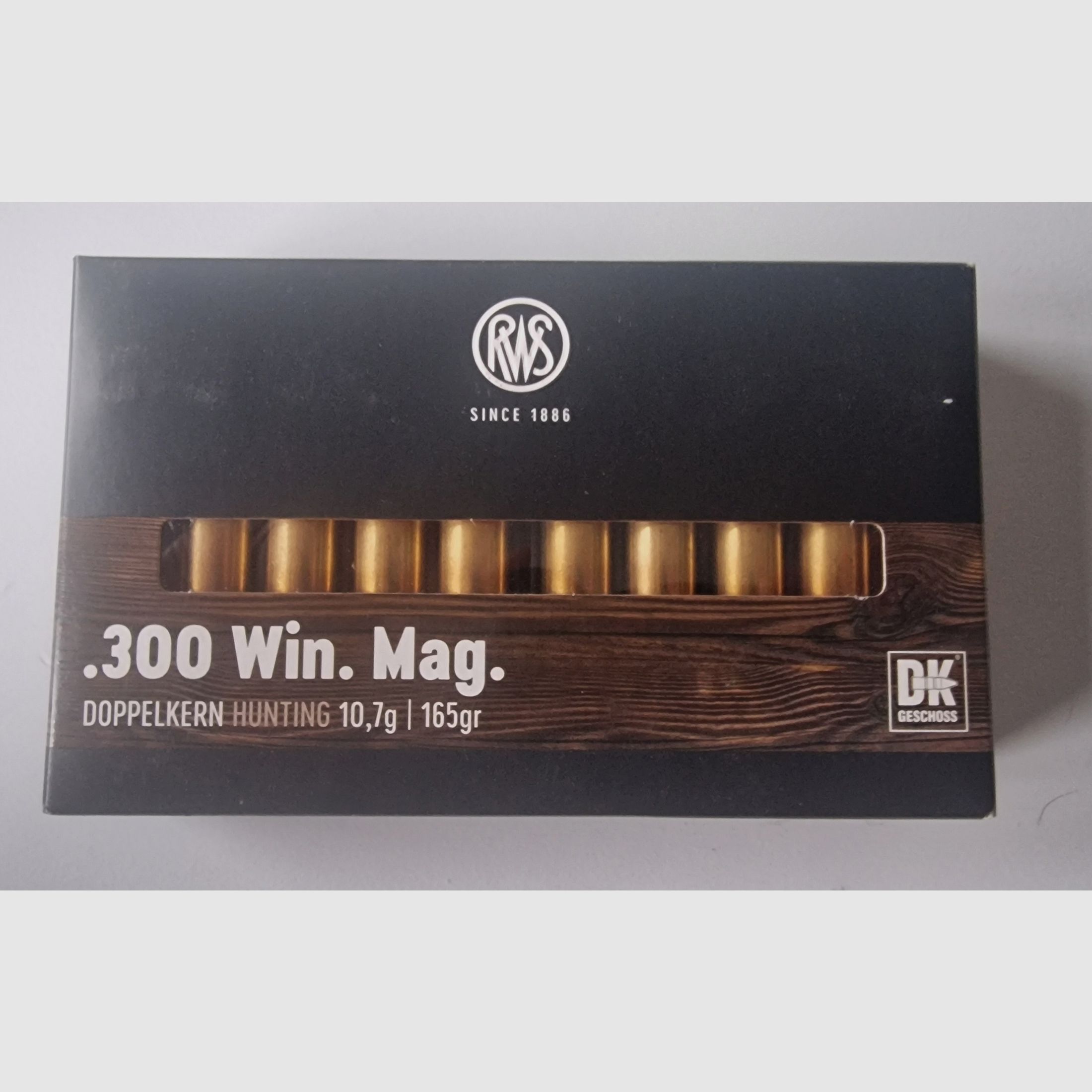 .300WinMag RWS Doppelkern Hunting  165gr.