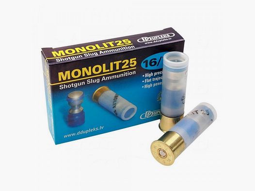 DDUPLEKS MONOLIT 25 - 16/70 - 25 G - 5 STRZAŁÓW - BEZ OŁOWIU
