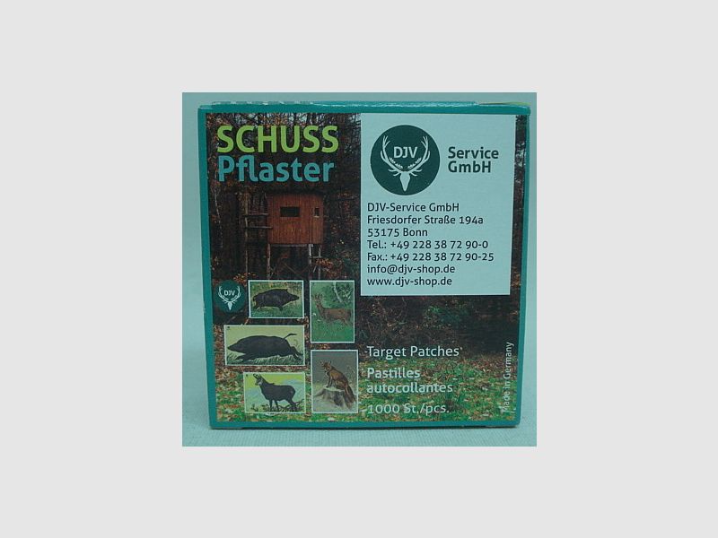 Schusspflaster Rehbock - 16mm