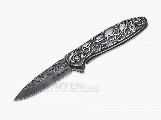Dia de Los Muertos - Einhandmesser mit Federöffner