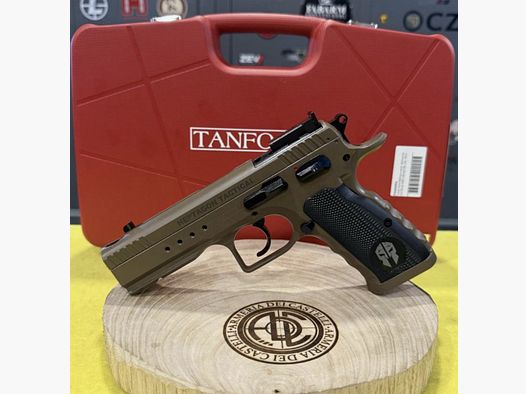 Tanfoglio Heptagon Tactical FDE Optik bereit 9×19
