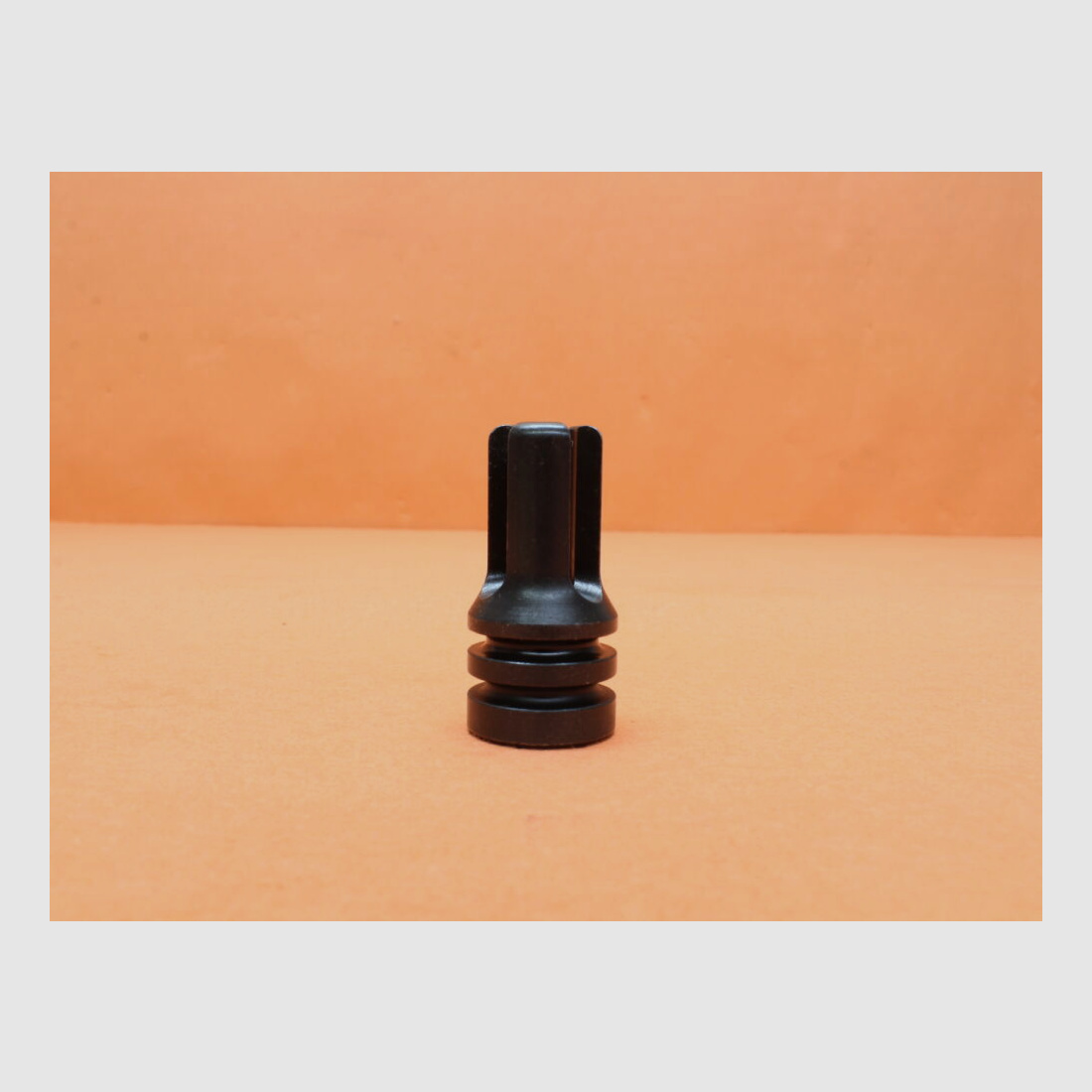 Brownells AR-15: Muzzle Brake A1 3-Prong Duckbill (1/2-28) BRN .223 Steel matte/ Muzzle flash suppressor