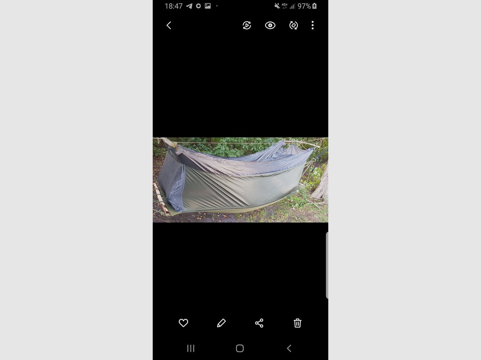 Hamaca Jungla Legion nueva