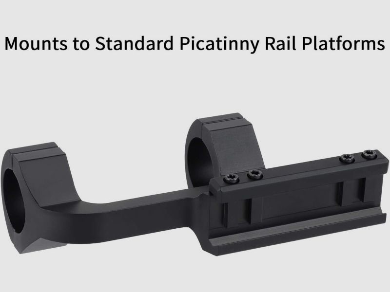 25.4 / 30 mm scope mounting for Picatinny rails