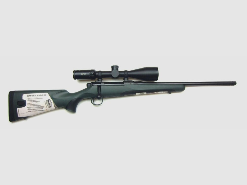 Mauser	 Komplettangebot R.-Büchse Mauser M18 Waldjagd .308 Win. mit GPO Spectra 5x 3-15x56i