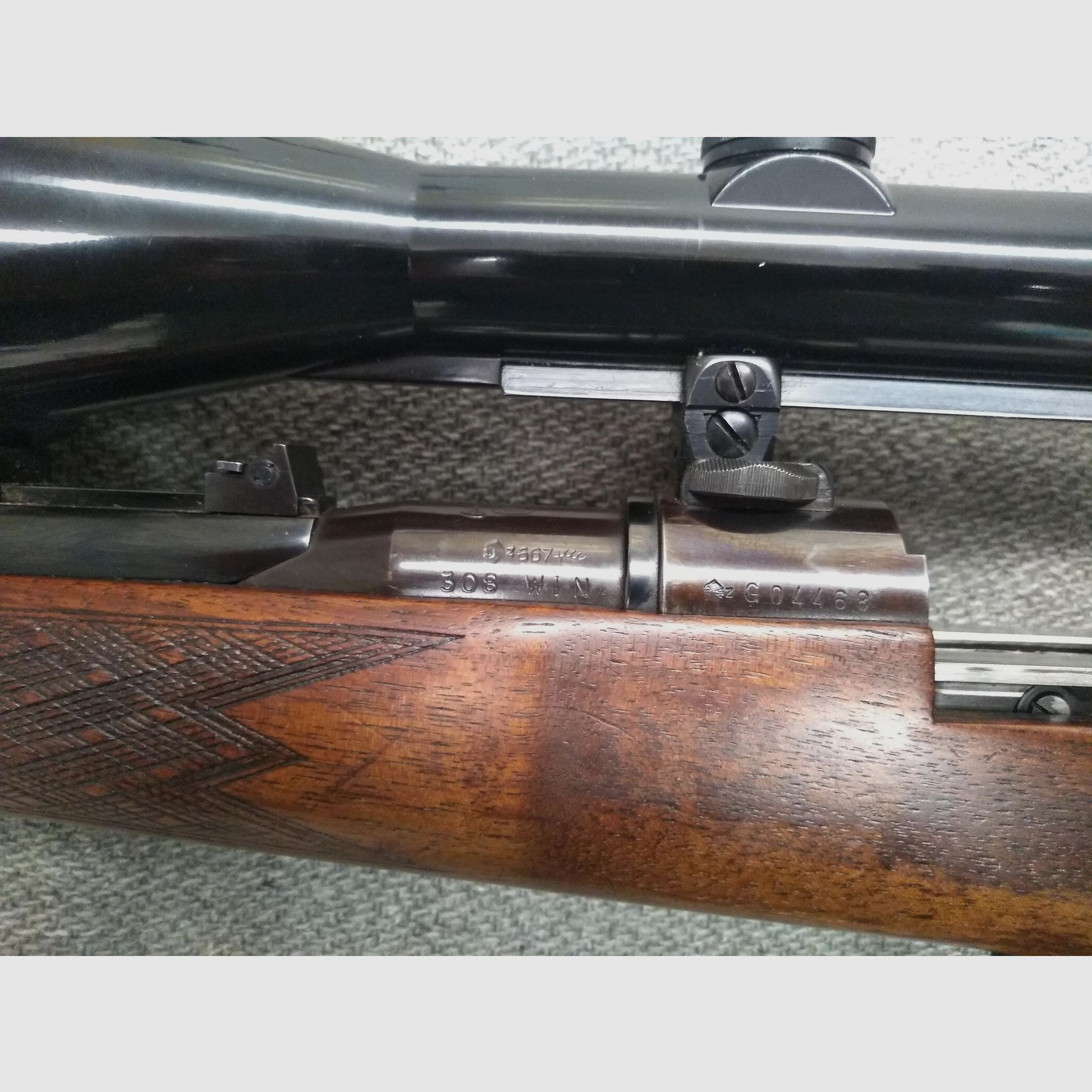 Mauser 66 Repetierbüchse   .308Win mit Zeiss Diavari-Z 2,5 -10 x 52, SEM