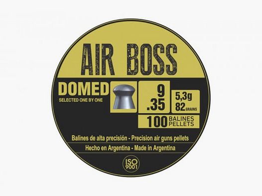 Air Boss Domed 9 mm / .35