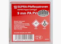 Cartuchos de pimienta 9mm P.A.K. para pistolas 10 uds.