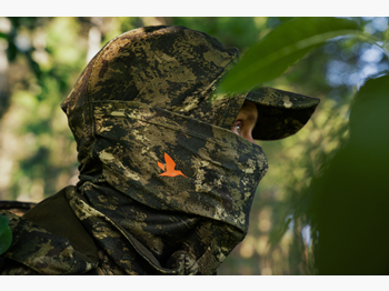Avail camo face mask with scent control