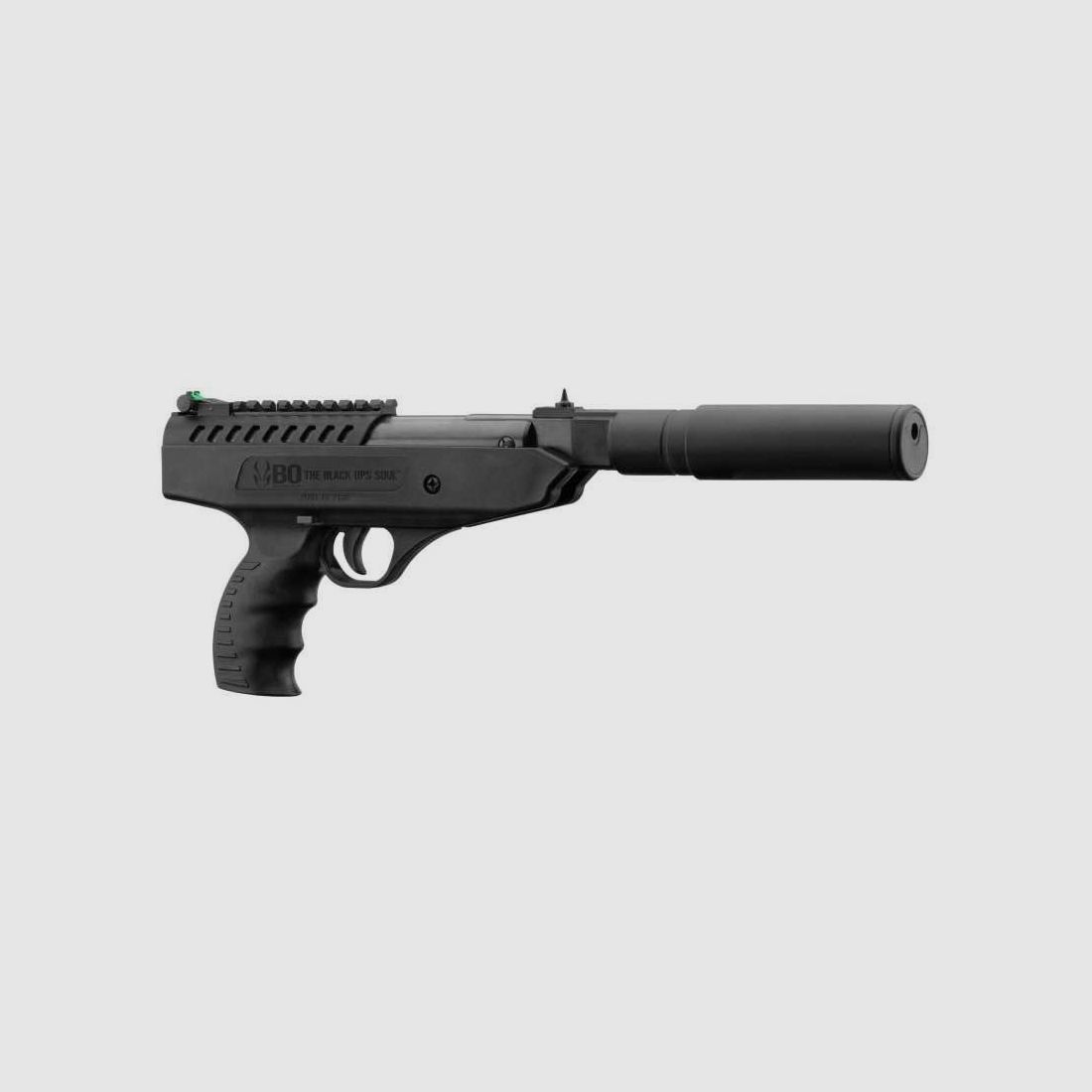 Break Barrel Air Pistol LANGLEY SILENCER - Spring Piston, image 1 of 6