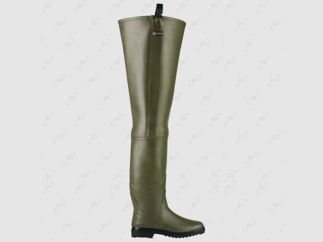 AIGLE TRUITE Wathose kaki, Bild 1 von 3