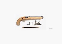 Pistolet Silex Pedersoli Kentucky Maple .45 - Kit à Monter - Réplique Authentique - Pour Collection et Tir Historique