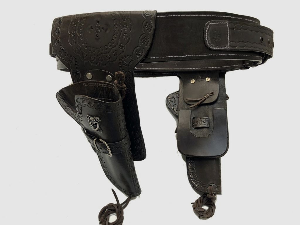 Cinturone Western sceriffo doppio, immagine 13 di 22