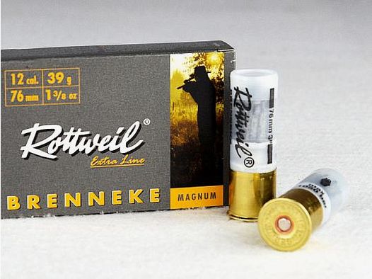 Rottweil BRENNEKE Magnum, Kaliber 12/76 600grs