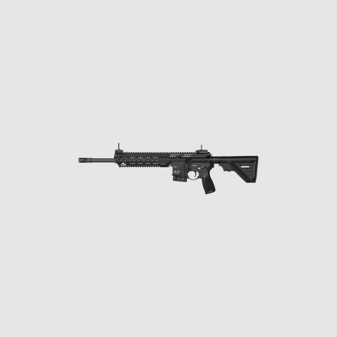 HECKLER & KOCH Fucile Semiautomatico Mod. MR223 A3 -14,5'' .223Rem Slim-Line Nero