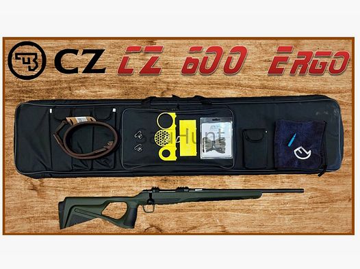 CZ 600 ERGO mit viel Zubehör OVP in .308 Win. SOFORT VERFÜGBAR