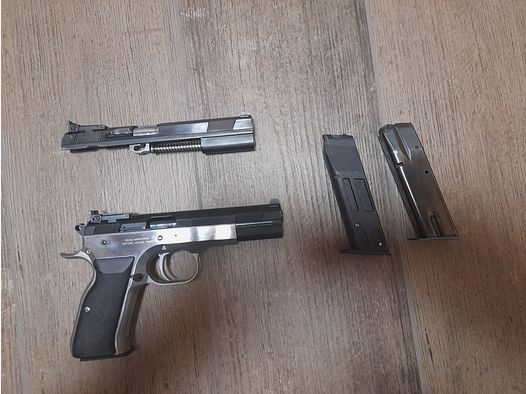 Tanfoglio Ultra Match Duotone 9mm with .22 conversion system