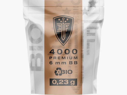 ELITE FORCE PREMIUM BIO BB'S - 6MM - 0,23 G - 4000 STRZAŁÓW