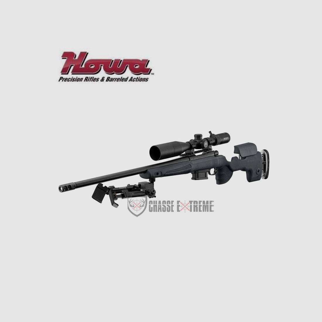 Pack Büchse HOWA 1500 GRS Fenris 61cm Kal. 308 Win + Zielfernrohr + Zweibein + Waffenkoffer, Bild 12 von 12