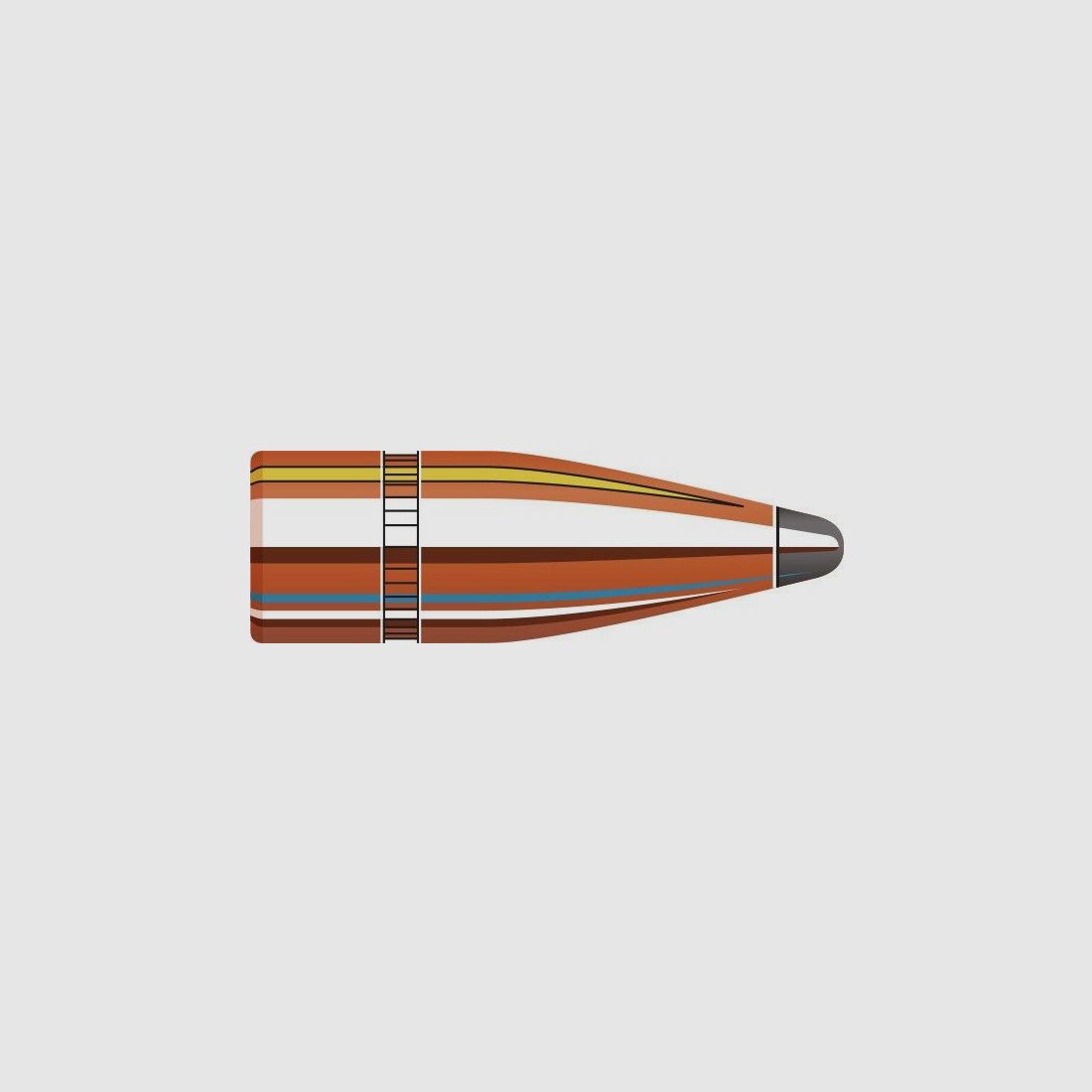 BOX MIT 100 GESCHOSSEN HORNADY 8MM .323 150GR SP 3232