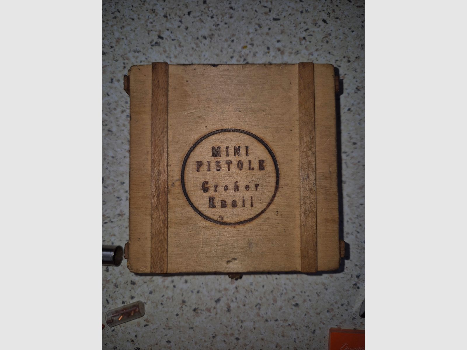 Die kleinste Pistole der Welt,Mini Pistole großer Knall,Berloque Pistole