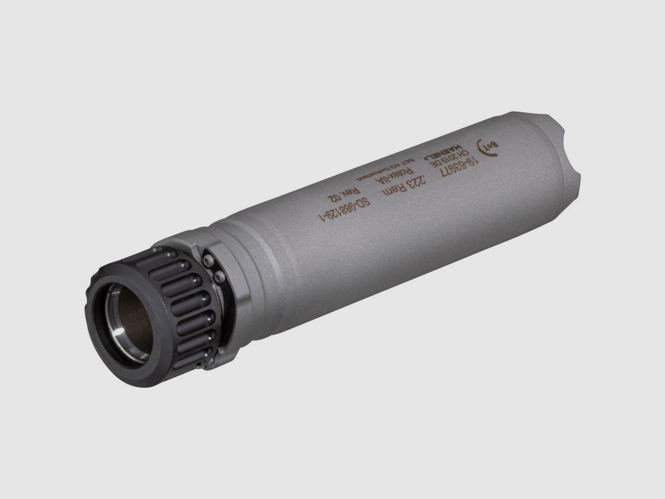 B&T Schalldämpfer Rotex-IIA Kaliber .223, 183 mm