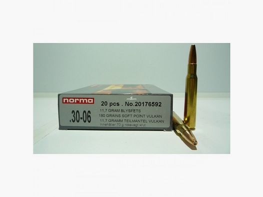 Norma 30-06 Vulkan 180 gr.