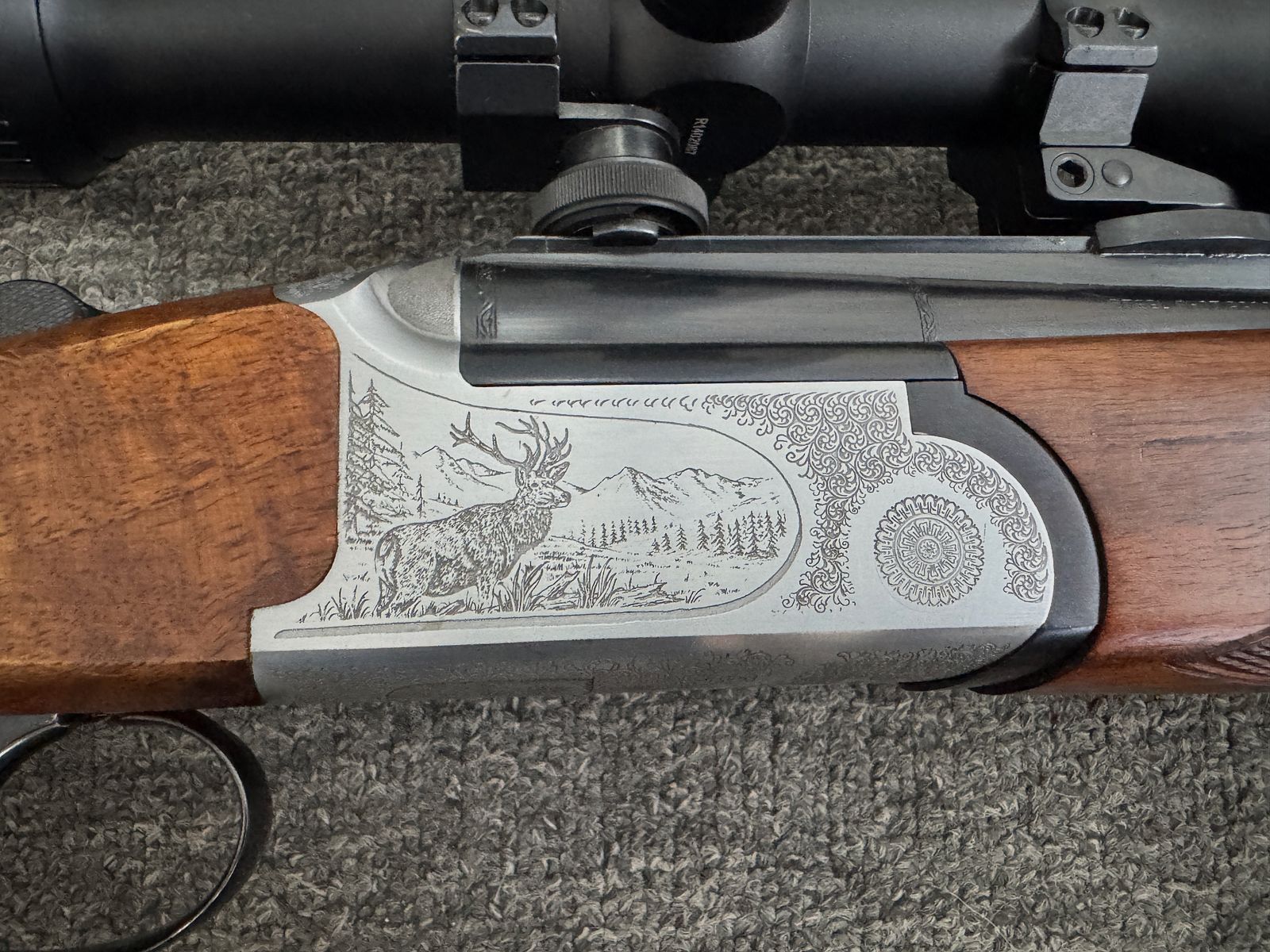 Sabatti BBF .30-06 & 12/76 with Meopta 3-12x56 with red dot sight