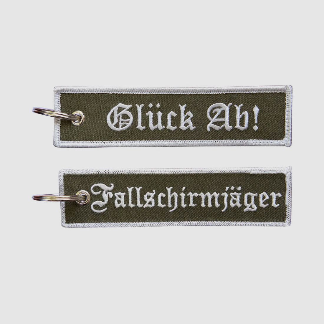 Schlüsselanhänger Fallschirmjäger Glück ab
