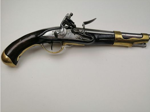 Beau pistolet de cavalerie Modèle 1763-1766 – Fabrication St Étienne Ancien Régime – En TBE