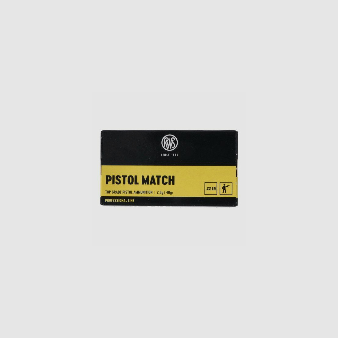 RWS Pistol Match 40gr .22lr
