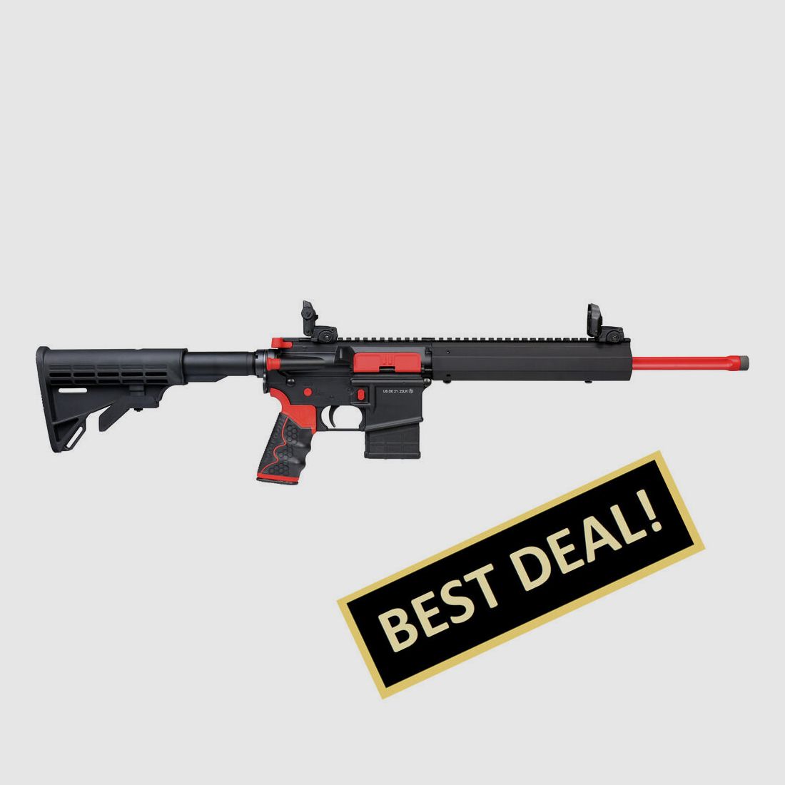 Tippmann M4-22 REDLINE .22 LR 16"/40,6CM ZONDER M-LOK ZWART