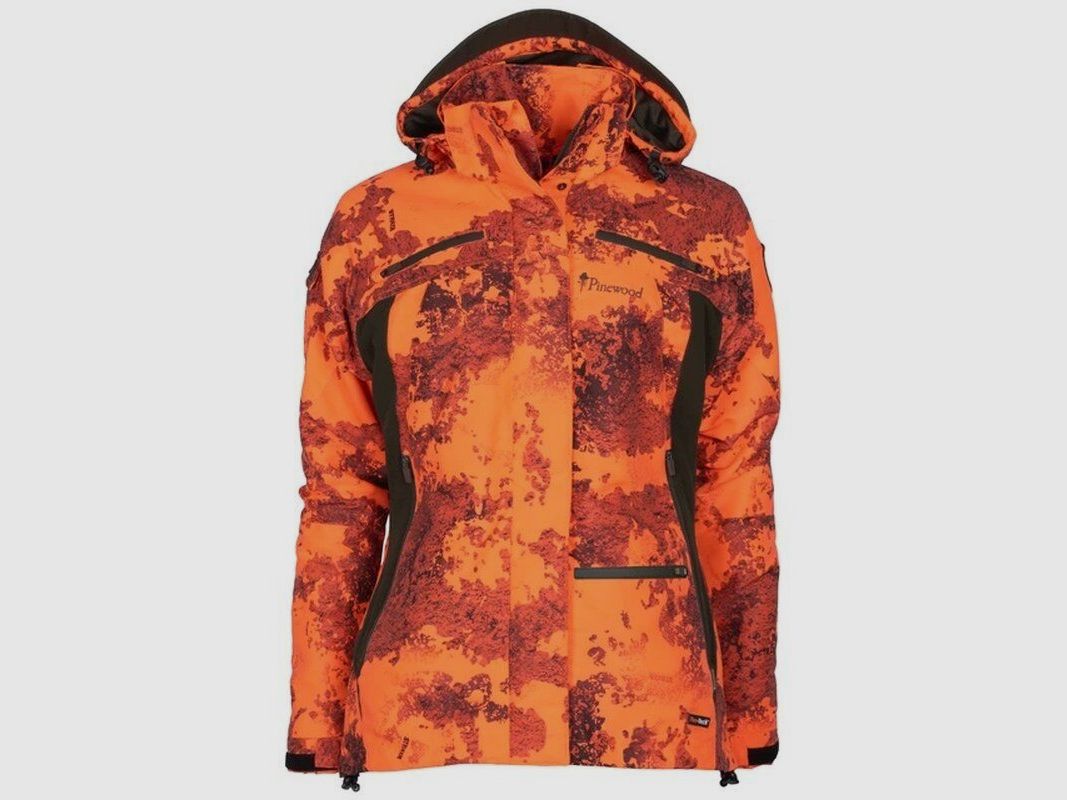 Pinewood Damen Jacke Hunter Pro Extreme 2.0 Camou Strata Blaze