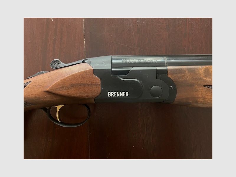 BRENNER Bockdoppelflinte Sport Mod. BF18 black 12/76 71cm
