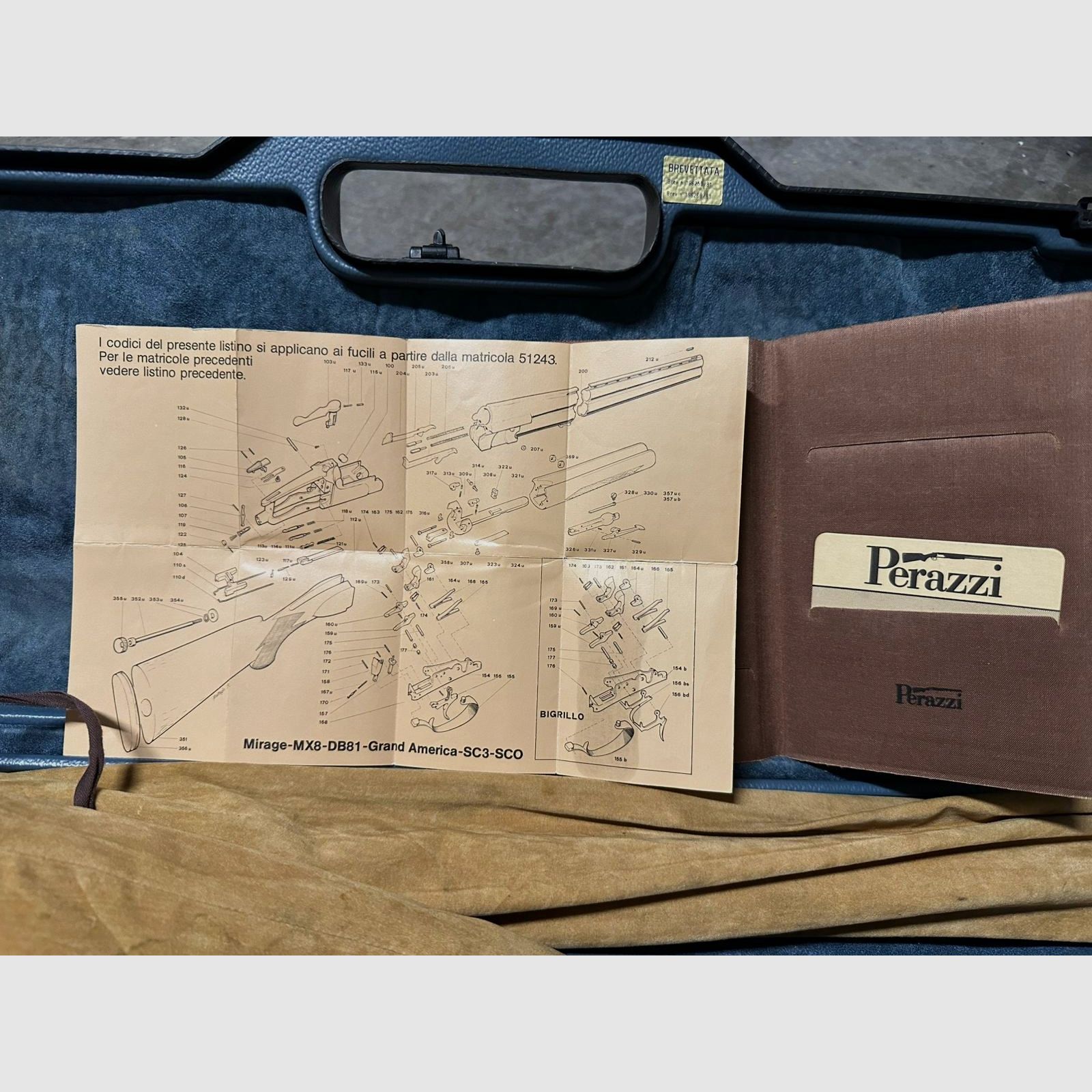 PERAZZI MX1-B FLINTEN