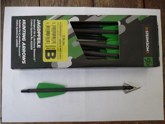 15 x Steambow Jagdpfeile für ADDER B-Ware 