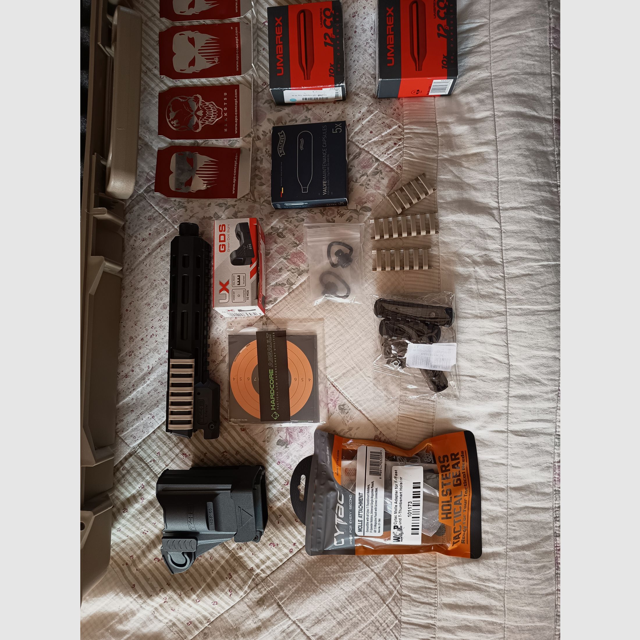 Umarex HDR 50 Revolver mit viel Zubehör, wie neu....