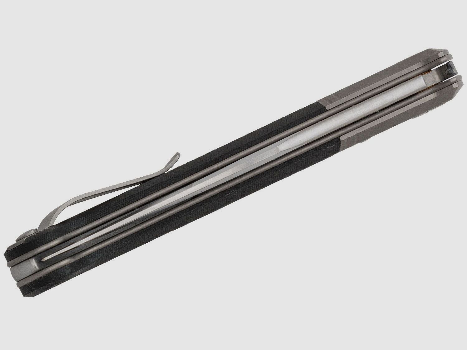 Gitano GT01 GBK, Niolox Clip Point-Klinge, schwarzer G10-Griff | 97324
