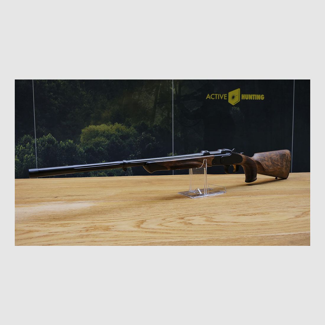 Blaser K95 Kipplaufbüchse / Black Edition / 6,5 Creedmoor / 52cm Lauf, lange Seitenplatten / HK 8 matt / Goldener Verschlussblock & Abzug / TRAUMWAFFE!