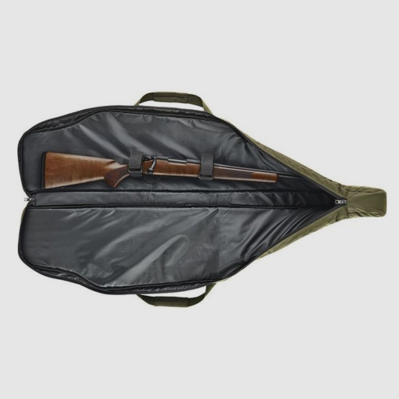 Bergara Futteral Langwaffenfutteral Groen Afmetingen 125x15,6x30 cm