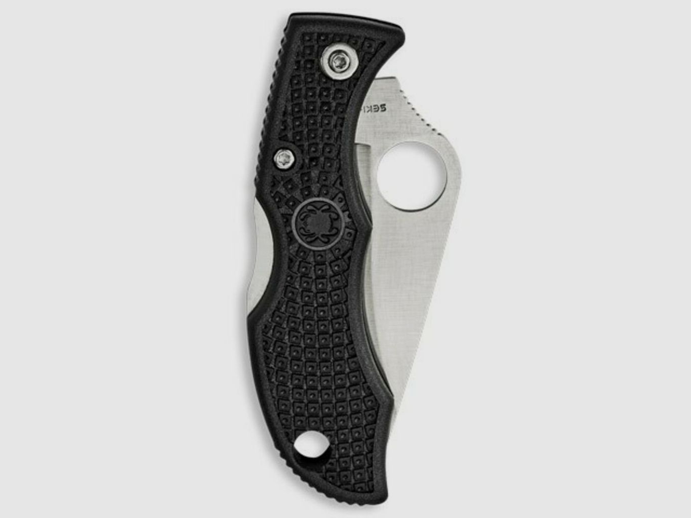 Spyderco Ladybug 3 FRN Schwarz Glatt, Bild 3 von 3