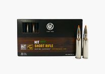 RWS .308Win HIT Short Barrel 9,7g/150grs Cartouches de fusil sans plomb