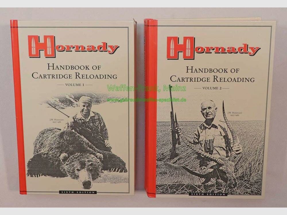 Hornady / USA Handbook of Cartridge Reloading Vol. 1 y 2