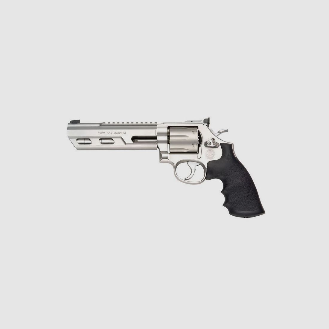 Smith & Wesson (S&W) Revolver Mod. 686 Competitor, 6" Cal. .357 Magnum, Stainless/Matt
