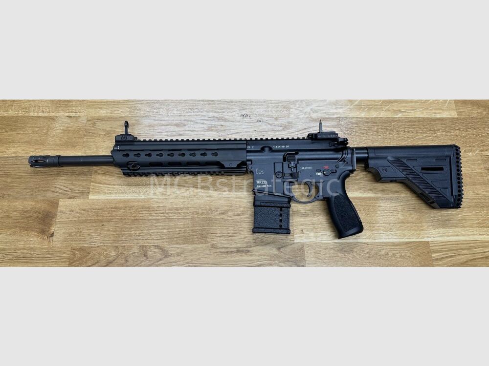 Heckler & Koch MR223 A3 Slim-Line 14,5" Lauf - halbautom. Büchse .223Rem sandfarben - ähnlich Bundeswehr G95A1 G95KA1 G95K H&K 416