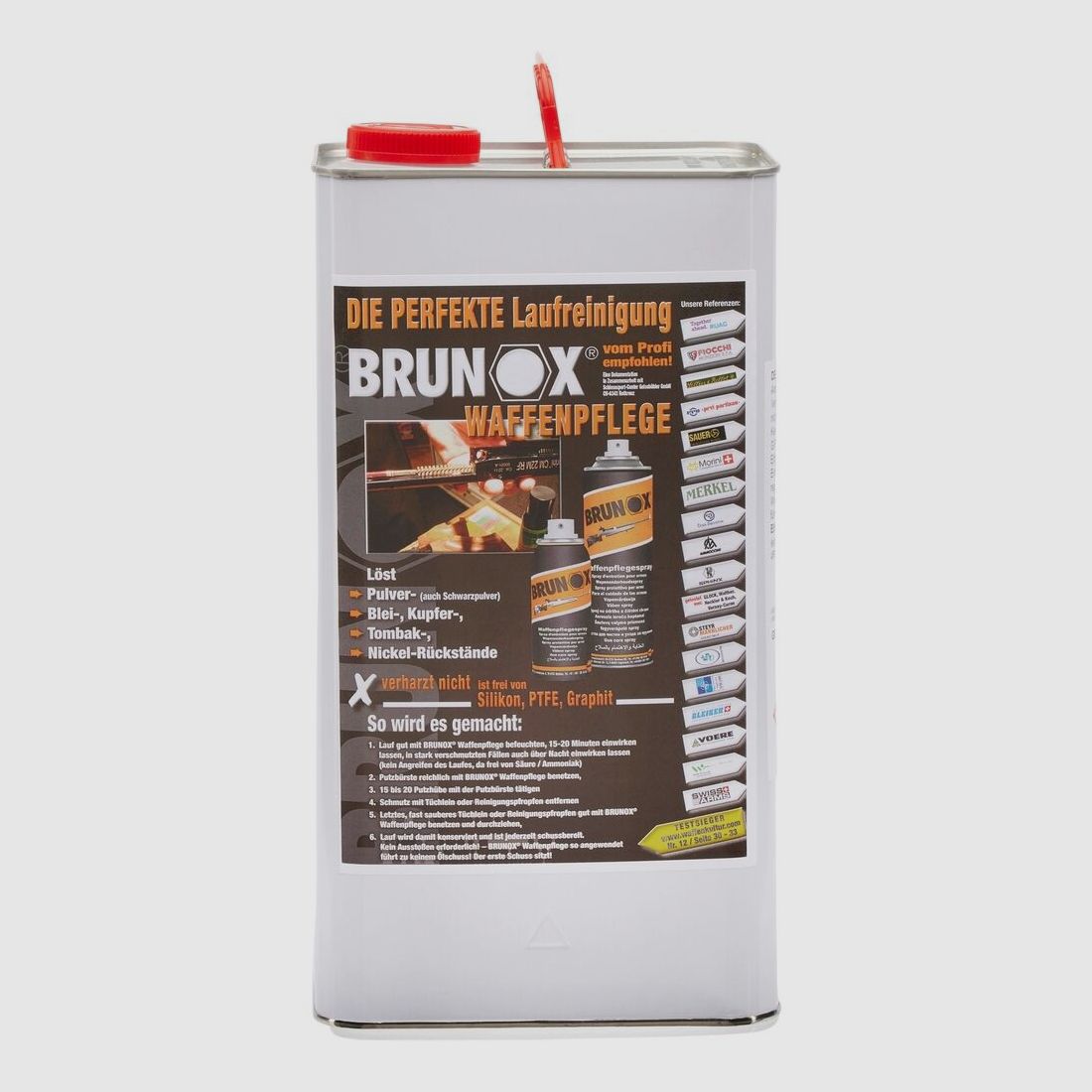 BRUNOX Waffenpflege Kanister: 5 Liter