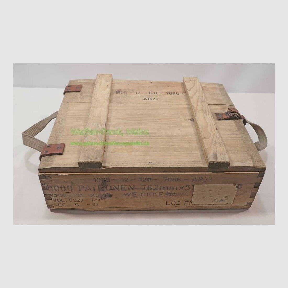 Deutsch Diverse Munitionskiste / Holz